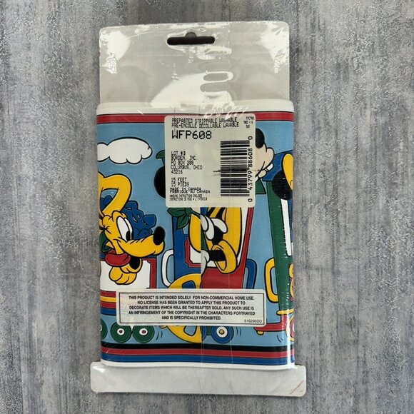 Mickey & Friends At Home Wallpaper Border Disney NOS 4.5m x 17.5 cms (15' x 7") - Picture 4 of 6